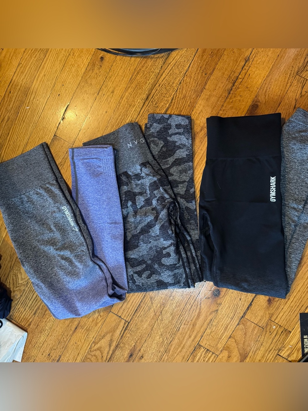 3 Pairs EUC Gymshark & NVGTN leggings